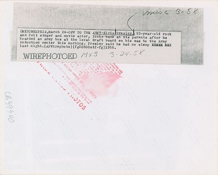 Lot #4054 Elvis Presley Original Photograph - Image 2