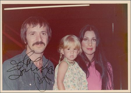 Lot #4147  Sonny and Cher Signed Photograph - Image 1