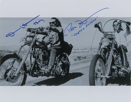 Lot #4343  Easy Rider Signed Photograph - Image 2