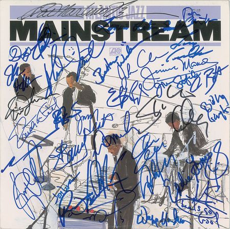 Lot #4063  Jazz Legends Signed Album - Image 1