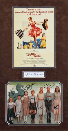 Lot #4375 The Sound of Music Signed Display - Image 2