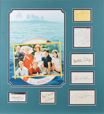 Lot #4402  Gilligan's Island Signed Display - Image 2