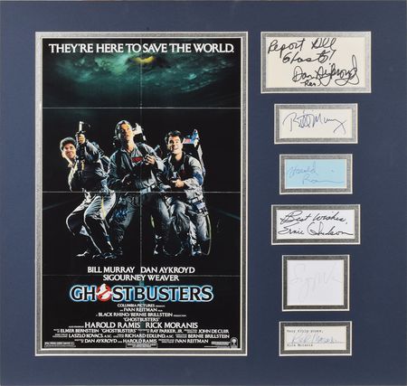 Lot #4348  Ghostbusters Signed Display - Image 2