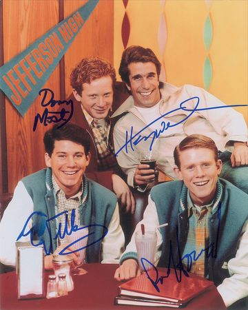 Lot #4403  Happy Days Signed Photograph - Image 2