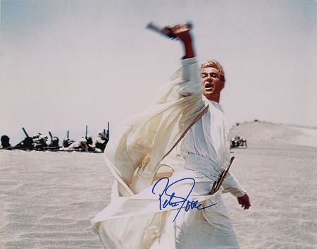 Lot #4365 Peter O'Toole Oversized Signed Photograph - Image 1