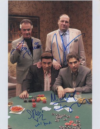 Lot #4474 The Sopranos Oversized Signed Photograph - Image 2