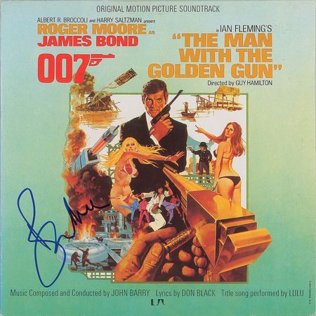 Lot #4355  James Bond: Roger Moore Signed Album - Image 2