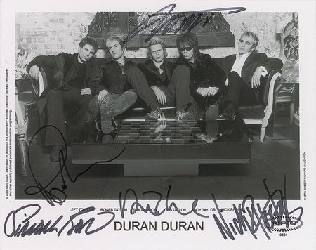 Lot #4263  Duran Duran Signed Photograph - Image 2