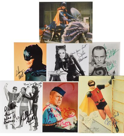 Lot #4393  Batman Set of (7) Signed Photographs - Image 2