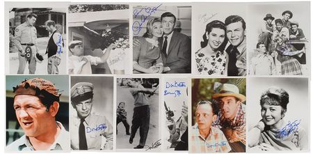 Lot #4392  Andy Griffith Show Set of (11) Signed Photographs - Image 1