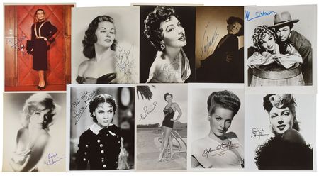 Lot #4327  Actresses Set of (10) Signed Photographs - Image 2