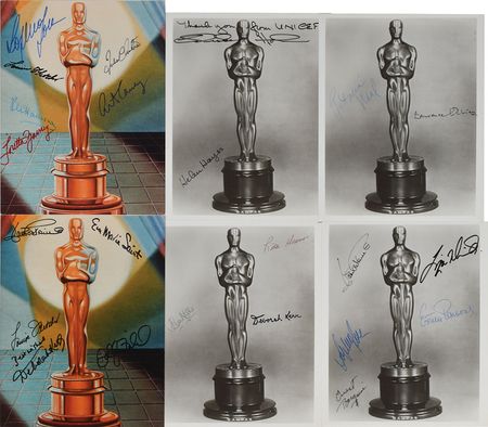 Lot #4324  Academy Award Winners Set of (6) Signed Photographs - Image 2
