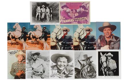 Lot #4385  Western Stars Collection of (19) Signed Photographs - Image 1