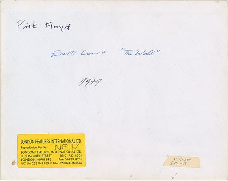 Lot #4144  Pink Floyd Original Vintage Photograph - Image 2