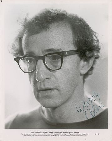 Lot #4480 Woody Allen Signed Photograph - Image 2