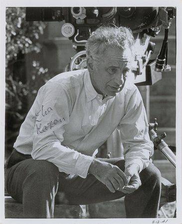 Lot #4502 Elia Kazan Signed Photograph - Image 2