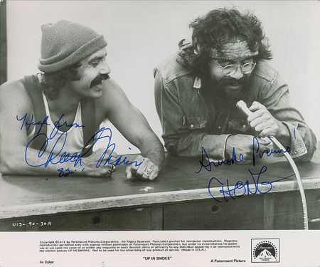 Lot #4487  Cheech and Chong Signed Photograph - Image 2