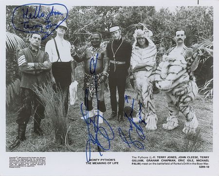 Lot #4509  Monty Python Signed Photograph - Image 2