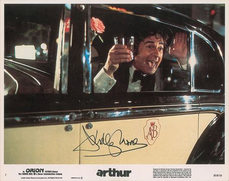 Lot #4510 Dudley Moore Signed Lobby Card - Image 2