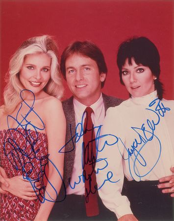 Lot #4528  Three's Company Signed Photograph - Image 2