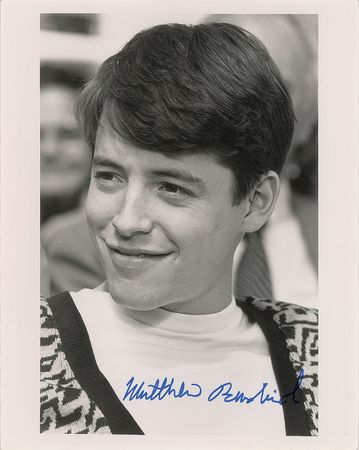 Lot #4483 Matthew Broderick Signed Photograph - Image 2