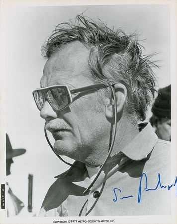 Lot #4515 Sam Peckinpah Signed Photograph - Image 2