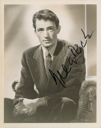 Lot #4514 Gregory Peck Signed Photograph - Image 2