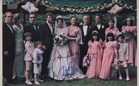 Lot #4349 The Godfather Oversized Signed Photograph: Caan, Duvall, and Shire - Image 2