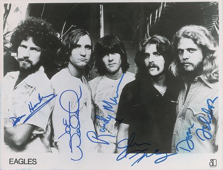 Lot #4176 The Eagles Signed Photograph - Image 2
