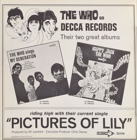 Lot #4119 The Who and Herman's Hermits 1967 Program - Image 3