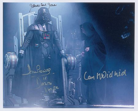 Lot #4430  Star Wars Signed Photograph: Prowse, Jones, McDiarmid - Image 2