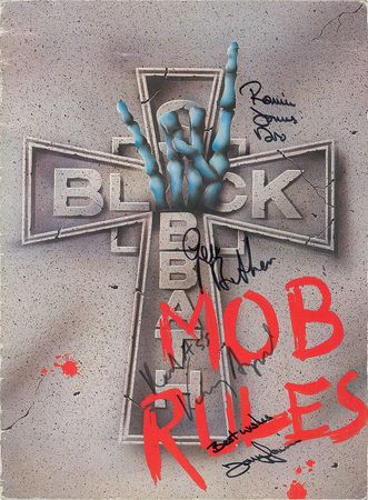 Lot #4129  Black Sabbath Signed Program - Image 2