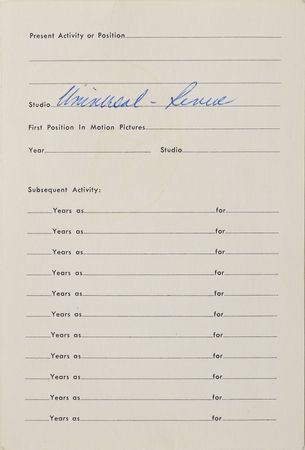 Lot #4328 Nick Adams Signed AA Document - Image 2