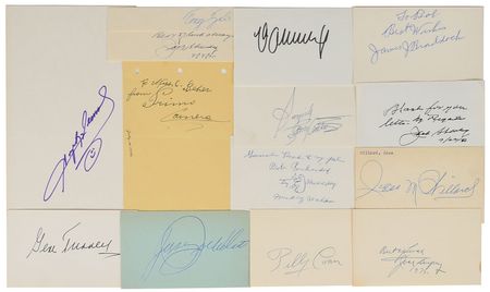 Lot #933 Boxing: Highlighted by Ali, Braddock, and Willard—an impressive collection of 100 - Image 2