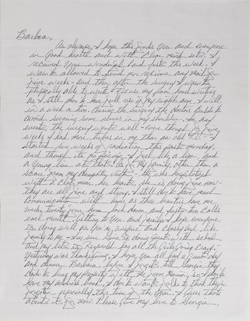 Lot #302 John Gotti Autograph Letter Signed Handwritten Letter Signed - Image 1