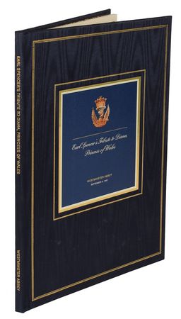 Lot #114 Princess Diana Tribute Signed by Charles Spencer Book - Image 2