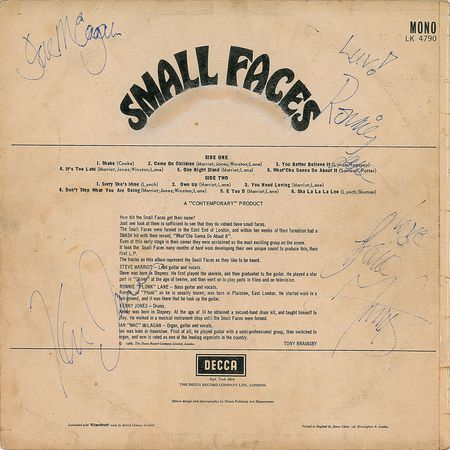 Lot #658 Small Faces Album - Image 1