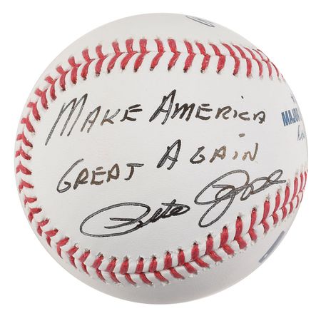 Lot #953 Pete Rose Baseballs - Image 1