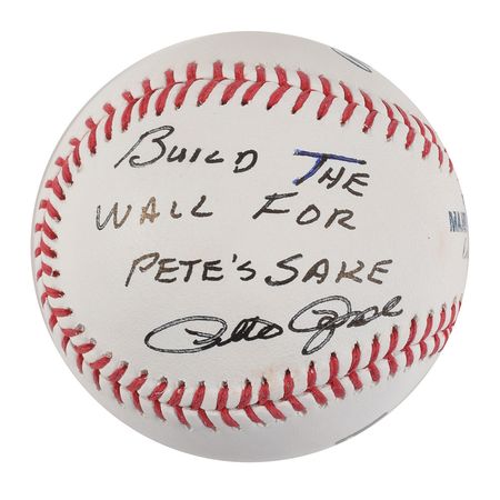 Lot #953 Pete Rose Baseballs - Image 2