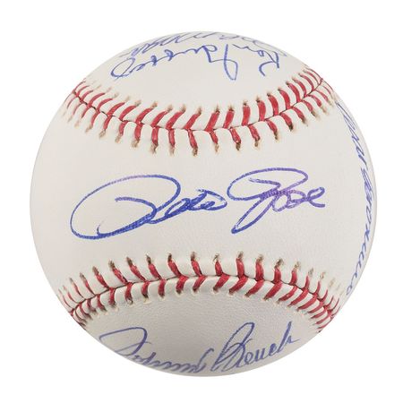 Lot #936 Cincinnati Reds: Big Red Machine Baseball - Image 1