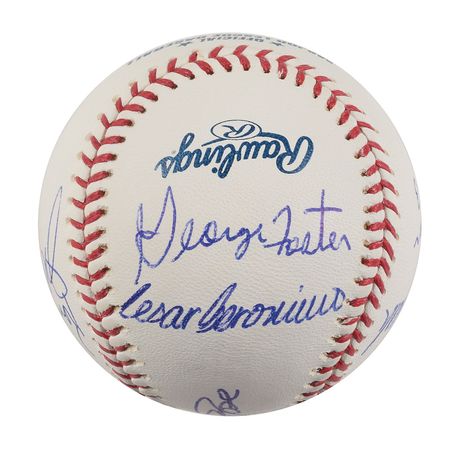 Lot #936 Cincinnati Reds: Big Red Machine Baseball - Image 4