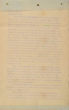 Lot #259 Helen Keller: Keller and her family convey 
