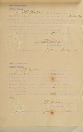 Lot #259 Helen Keller: Keller and her family convey 