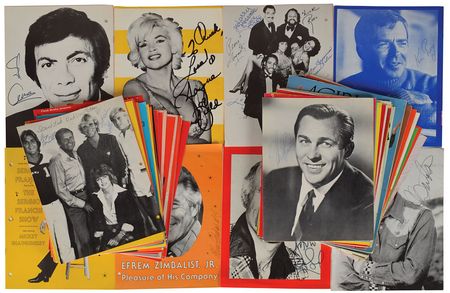 Lot #816 Actors and Actresses: Star-studded collection of theater legends - Image 1