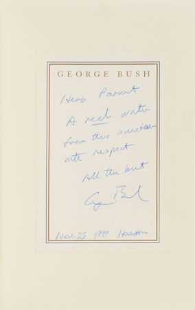 Lot #172 George Bush - Image 1