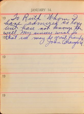 Lot #694 Ruth Roland's Autograph Book Autograph Book - Image 3