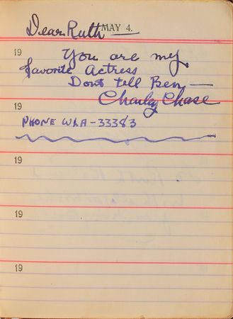 Lot #694 Ruth Roland's Autograph Book Autograph Book - Image 5