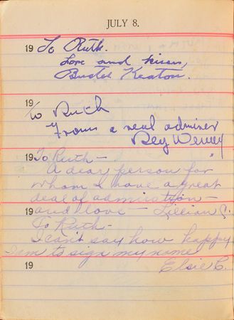 Lot #694 Ruth Roland's Autograph Book Autograph Book - Image 8