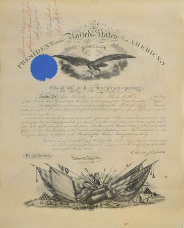 Lot #139 Abraham Lincoln and U. S. Grant: Presidents Lincoln and Grant appoint an Army surgeon - Image 4