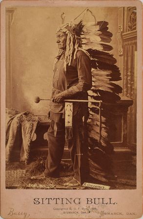 Lot #298 Sitting Bull: Rare signature from the esteemed Lakota leader - Image 2